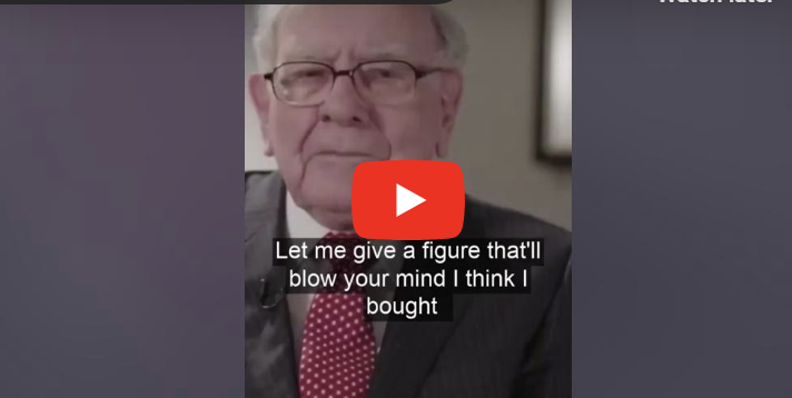 Warren Buffet Explains the Simplicity of S & P 500 Investing